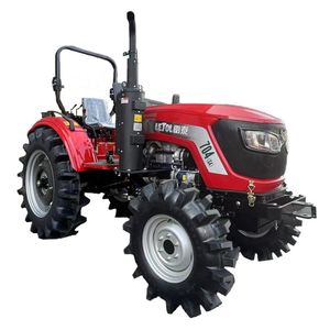China Agricultural Machine Manufacturer Price 4X4 70HP Farm Tractors for Sale