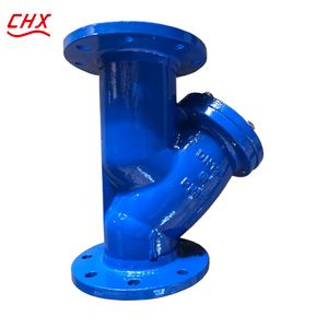 Valve Supplier DN200 Pn16 Cast Iron Ductile Iron Ci Di Ggg50 Y Type Strainer DIN JIS BS ANSI Pipe Fitting Water Valve Filter Oil Strainer