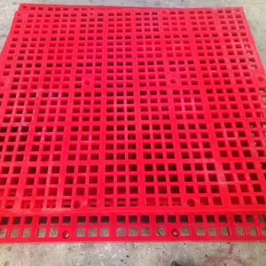 Supply Vibrating Screen Plate Dewatering Mesh Panel Polyurethane Screen Mesh