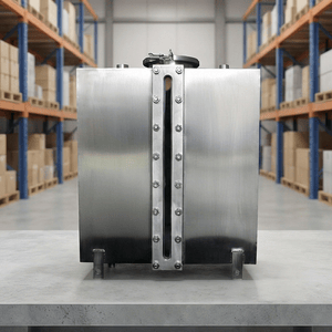 Stainless Steel Square Storage Drum, 600 Liters, Customizable