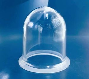 Borosilicate Tempered Toughened Weatherproof Flame Proof Glass Dome for Outdoor Lighting Fixture