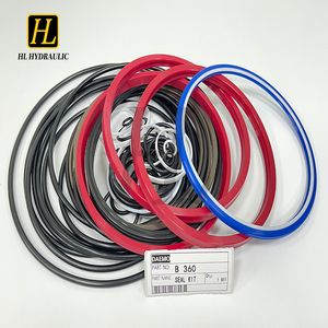 B360 B300 B250 Hydraulic Breaker Seal Kit High Pressure Oil Resistant Complete Repair Parts for Excavator
