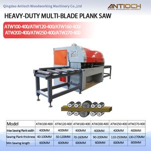 High Precision Heavy-Duty Multi-Blade Plank Saw for Furniture Manufacturing