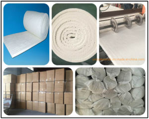 1260c 64 96 Density Heat Proof Fireproof Thermal Insulation High Temperature Energy-Saving 128 Kg M3 Flame Retardant Alumina Silicate Ceramic Fiber Blanket