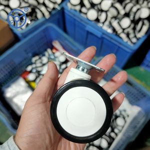 High Quality Rotating 100mm PU Hospital Castor Medical White