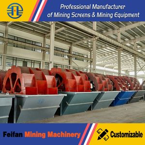 Heavy Duty Gravel Washing Machine for Construction Sand Raw Material Refining
