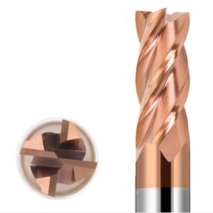 Zhy Carbide Single Flute End Mill Cutters CNC Milling Cutting Tools for Aluminum