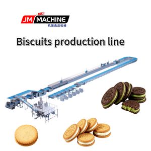 Fully Automatic Soft and Hard Biscuit Production Line with Tunnel Oven Packaging Line