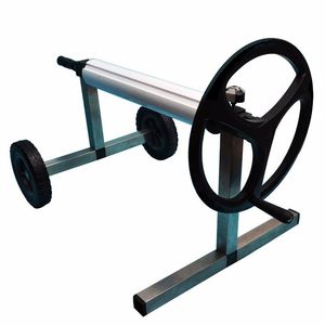 Bn Swimming Pool Solar Cover Reel Roller with Stainless Steel Wheel Outdoor