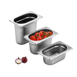 Daosheng High Quality 201 Stainless Steel Gn Pan Hotel Buffet Metal Trays