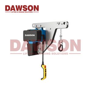 Dawson 125kg-1000kg Super Low Lifting Electric Chain Hoist, 0.125t-1t Powered Lifting Hoist