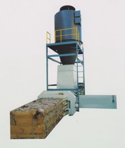 Inline Autoamtic Horizontal Hydraulic Baler, for Waste Cardboard, Carton Box, etc.