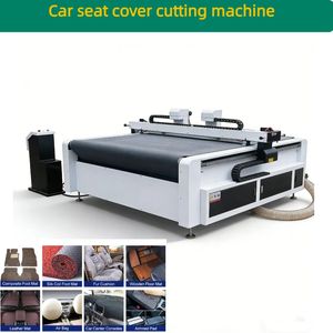 Automatic CNC Leather Cutter Machine for Leather Car Seats Cushion Cover Mats Leather Cutting Machine