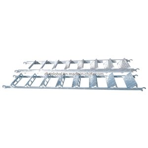 Convinent Quialified Galvanized Steel Safety Step Scaffold Stairs in Construction Formwork Building