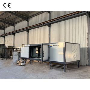 Jinhai Side-Opening Door Electric Powder Coating Curing Oven Automatic Chain Conveyor System PLC Controller for Small Workpieces