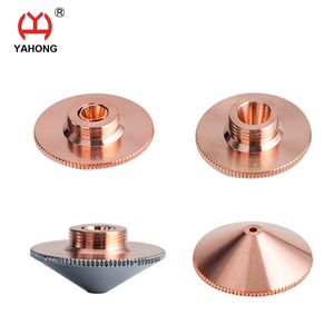 Single Double Layer Laser Cutting Nozzle Dia28 H15 Caliber 0.8-5mm for Wsx Precitec Laser Cutting Head