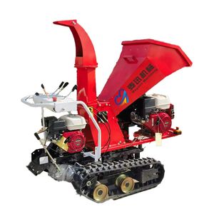 Branch Grinder Gasoline Wood Crusher Wood Crusher Euro 5 Emission Gasoline Engine Chipper