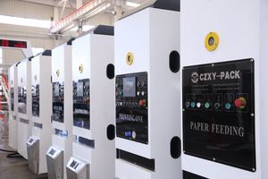 Printing Die Cutting Folder Gluer Strapping Machine