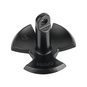 Seaflo Hot Sale River Anchor Vinyl Coated Heavy Boat Boat Accessories Marine Ship Fluke Anchor for Boat