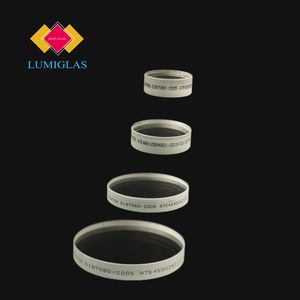 Aluminum Silicon Round Glass Temperature Resistant Safety Glass for Industrial Observation Windows