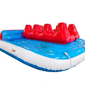 High Quality and Comfortable Backrest Design Inflatable Towing Innovative UFO Design Water Skiing Floating Towing Boat