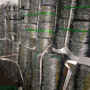 Premium High Visibility Hot Dipped Galvanized Barbed Wire for Mining Security
