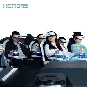 Herovr Shopping Mall Spaceship 5 Seats Multiplayer Vr Park Standing Platform Simulator Machine