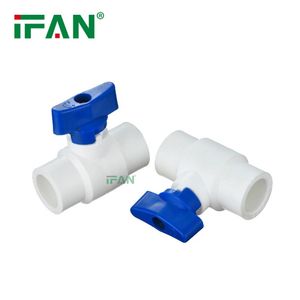 Ifan Non-Toxic PPR Brass Ball Valve PPR Water Valve Plumbing Materials for Water Supply