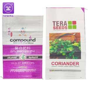 Wholesale Agriculture Polypropylene Seed Pet Food PP Woven Rice Corn Big Bag