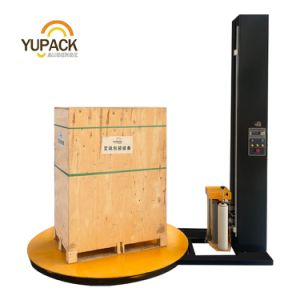 Industrial Semi/Automatic Plastic Stretch Film Skid/Pallet Wrapper with Scale