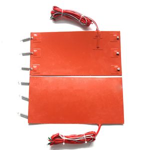 50W 80W 100W Silicone Heating Pad 3D Printer Heater with Digital Thermostat Temperature