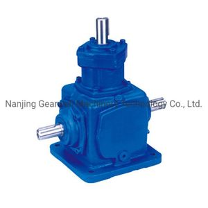 Transverse Shaft T Steering Gearbox T4 Speed Increasing Gearbox for Agriculture