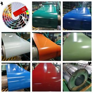 PPGI White Color Code 9016 Prepainted Galvanized Steel Coil 0.4mm PPGL in Steel Coils Color Coated Steel PPGI
