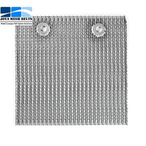 Food Grade Stainless Factory Hot Sales Steel Compound Balanced Wire Weave Mesh Conveyor Belts for Food Industry