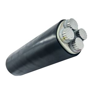 Jiangnan Aluminium PVC 3 Phase 3X240 3X120 50 mm Aluminium Power Cable