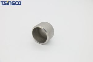 Pressing ANSI B16.9 304/316L Stainless Steel Fitting Seamless Cap for Pipe Industry