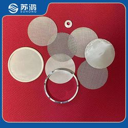 304.316 Stainless Steel Woven Mesh Filter Discs Metal Filter Screen Packs for Plastic Extruder