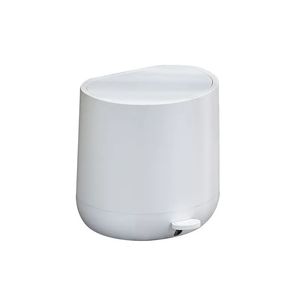 Household D Shape ABS Rubbish Garbage Trash Waste Dust Pedal Bin