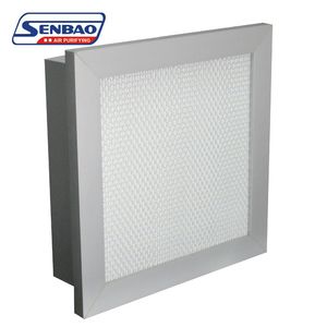 High-Performance Medical Industrial Mini-Pleat HEPA Filter with Gel Seal Technology
