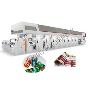 Computer Control Rotogravure Printing Machine Flexible Printing Machine for Film
