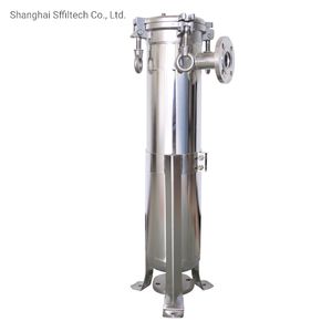 High Quality Stainless Steel Single Ss Liquid Bag Filter Housing