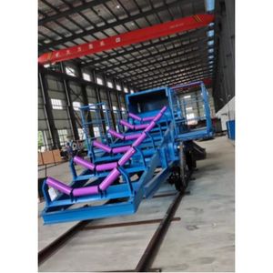 Light Unloading Truck Portable Conveyor for Bulk Material Handling Transportador Mobile Unloader Material Handling Equipment