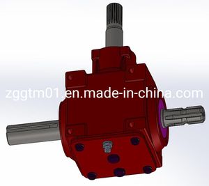 Gtm Gearbox Agricultural Gear Box Transmission Flail Rotary Tiller Angle Drive Agriculture Gearbox