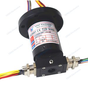 Low Temperature High Speed Slip Ring with 2000rpm electrical Rotary Joint