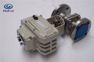 Industrial Refrigeration Cold Storage Connecting Refrigeration Motor Ball Valve