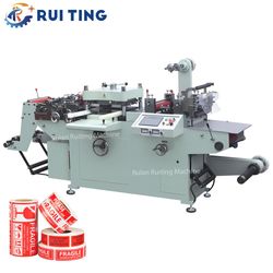 Rtmq-320 Auto Sticker Label Die Cutting Machinery with Hot Foil