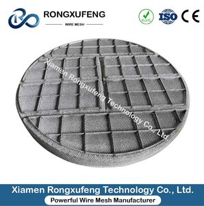 316L Stainless Steel Wire Mesh Mist Eliminator Demister Pad