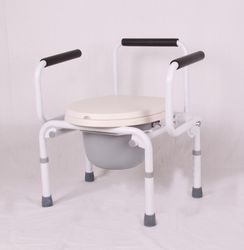 Adjustable, Economy, Commode Chair, (YJ-7600)