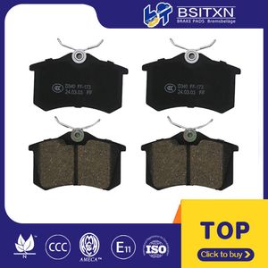 1e0698451 2355481 Non-Asbestos Ceramic Metal Auto Brake Pads Car Accessories Factory Wholesale Prices Manufacturer for Audi A6 A8 Tt VW Passat Golf
