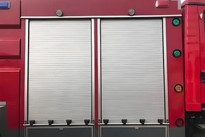 Truck Rolling Door with Aluminum Sheet for Shipping